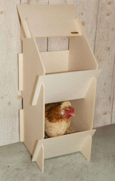 KERBL Hühner Legenest aus Holz